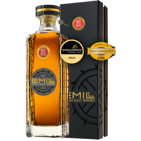 EMILL Kraftwerk Scheibel Single Malt Whisky 58,7%vol 0,7L